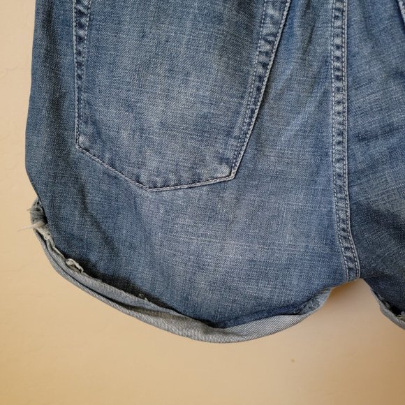 One X One Teaspoon Chargers Denim Jean Shorts - Picture 9 of 14